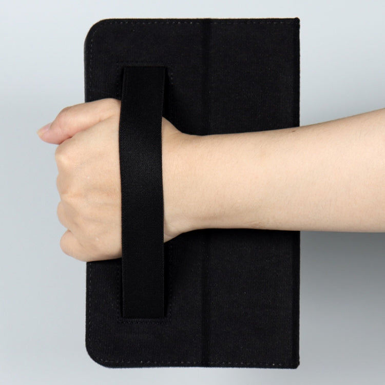 Custodia in pelle per tablet Litchi Texture con supporto, For TCL Tab 8