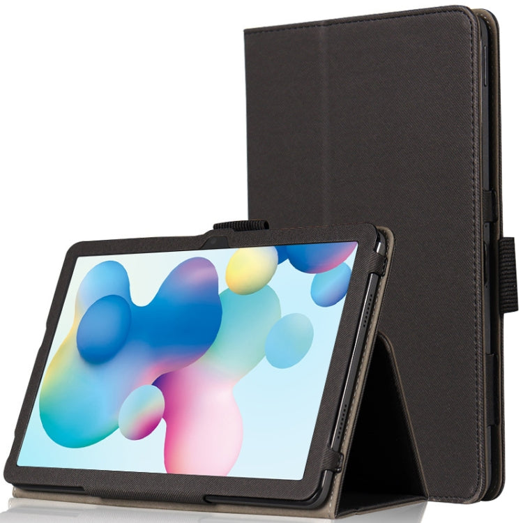Custodia per tablet in pelle Skin Texture con supporto, For TCL NxtPaper 10s