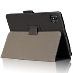 Custodia per tablet in pelle Skin Texture con supporto, For TCL NxtPaper 10s