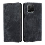 Custodia per telefono in pelle magnetica con spazzola antifurto RFID, For vivo iQOO Neo7, For Realme 9i 5G Global/10 5G, For vivo T2x 5G/Y73t/iQOO Z6x, For Huawei nova Y61