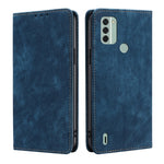Custodia per telefono in pelle magnetica con spazzola antifurto RFID, For Honor Play 40 Plus, For Nokia C31, For Nokia X30 5G