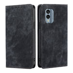 Custodia per telefono in pelle magnetica con spazzola antifurto RFID, For Honor Play 40 Plus, For Nokia C31, For Nokia X30 5G