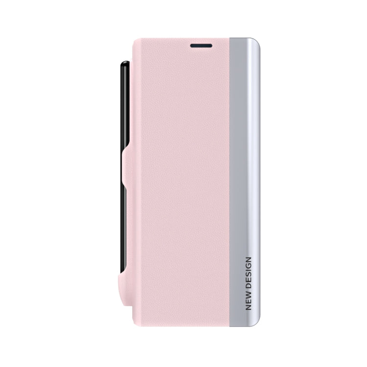 Custodia per telefono in pelle a copertura totale antiurto con slot per penna, For Samsung Galaxy Z Fold3 5G, For Samsung Galaxy Z Fold4
