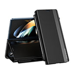 Custodia per telefono in pelle a copertura totale antiurto con slot per penna, For Samsung Galaxy Z Fold3 5G, For Samsung Galaxy Z Fold4