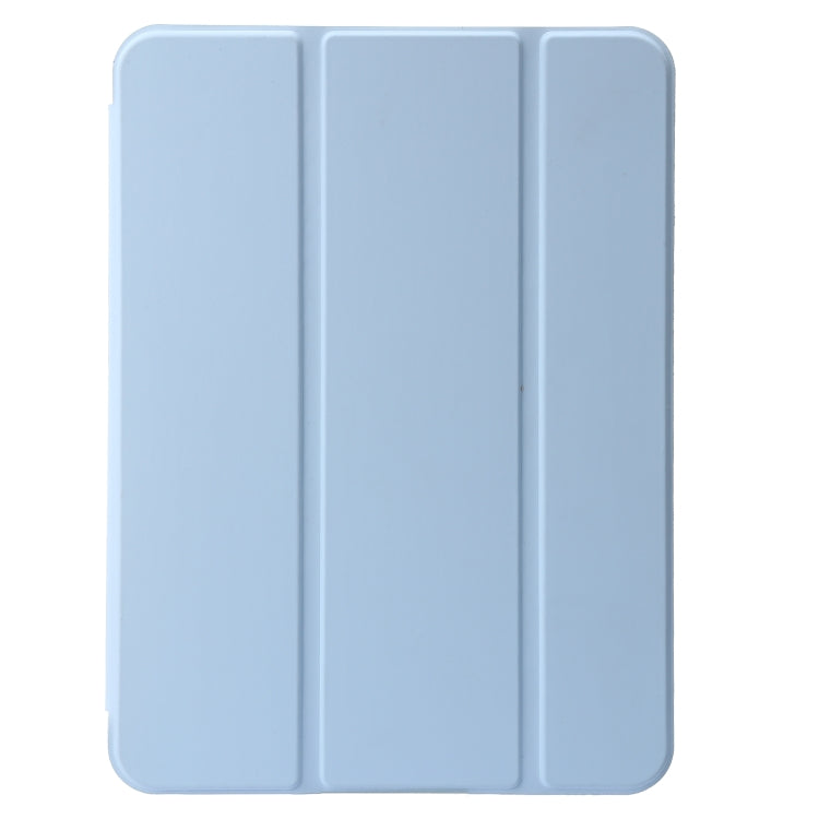 Custodia per tablet in pelle a tre pieghe con supporto a nido d'ape in silicone + PU, For iPad 10th Gen 10.9 2022