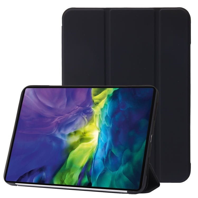 Custodia per tablet in pelle a tre pieghe con supporto a nido d'ape in silicone + PU, For iPad 10th Gen 10.9 2022