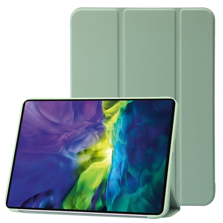 Custodia per tablet in pelle a tre pieghe con supporto a nido d'ape in silicone + PU, For iPad 10th Gen 10.9 2022