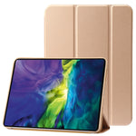 Custodia per tablet in pelle a tre pieghe con supporto a nido d'ape in silicone + PU, For iPad 10th Gen 10.9 2022