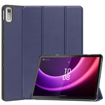Custodia per tablet Smart in pelle con supporto a 3 pieghe Custer Pure Color, For Lenovo Tab P11 Gen 2
