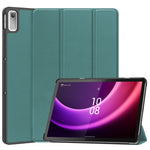 Custodia per tablet Smart in pelle con supporto a 3 pieghe Custer Pure Color, For Lenovo Tab P11 Gen 2