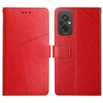 HT01 Cassa del telefono di cuoio di vibrazione del modello a forma di Y, For Xiaomi Redmi 11 Prime 4G, For Xiaomi Redmi 11 Prime 5G, For Xiaomi Redmi Note 12 China, For Xiaomi Redmi Note 12 Pro 5G China