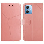 HT01 Cassa del telefono di cuoio di vibrazione del modello a forma di Y, For Xiaomi Redmi 11 Prime 4G, For Xiaomi Redmi 11 Prime 5G, For Xiaomi Redmi Note 12 China, For Xiaomi Redmi Note 12 Pro 5G China