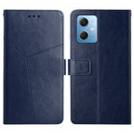 HT01 Cassa del telefono di cuoio di vibrazione del modello a forma di Y, For Xiaomi Redmi 11 Prime 4G, For Xiaomi Redmi 11 Prime 5G, For Xiaomi Redmi Note 12 China, For Xiaomi Redmi Note 12 Pro 5G China