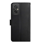 Custodia per telefono flip in vera pelle a prova di impronte digitali, For Xiaomi Redmi 11 Prime 4G, For Xiaomi Redmi 11 Prime 5G, For Xiaomi Redmi Note 12 China, For Xiaomi Redmi Note 12 Pro 5G China, For Xiaomi Redmi Note 12 Pro+ China/12 Explorer   ...