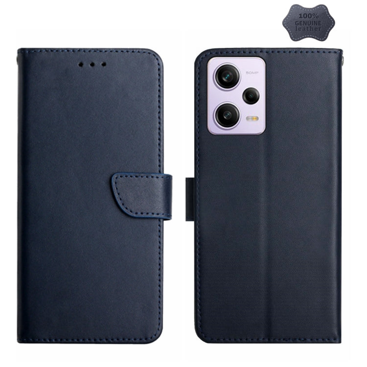 Custodia per telefono flip in vera pelle a prova di impronte digitali, For Xiaomi Redmi 11 Prime 4G, For Xiaomi Redmi 11 Prime 5G, For Xiaomi Redmi Note 12 China, For Xiaomi Redmi Note 12 Pro 5G China, For Xiaomi Redmi Note 12 Pro+ China/12 Explorer   ...