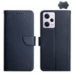 Custodia per telefono flip in vera pelle a prova di impronte digitali, For Xiaomi Redmi 11 Prime 4G, For Xiaomi Redmi 11 Prime 5G, For Xiaomi Redmi Note 12 China, For Xiaomi Redmi Note 12 Pro 5G China, For Xiaomi Redmi Note 12 Pro+ China/12 Explorer   ...