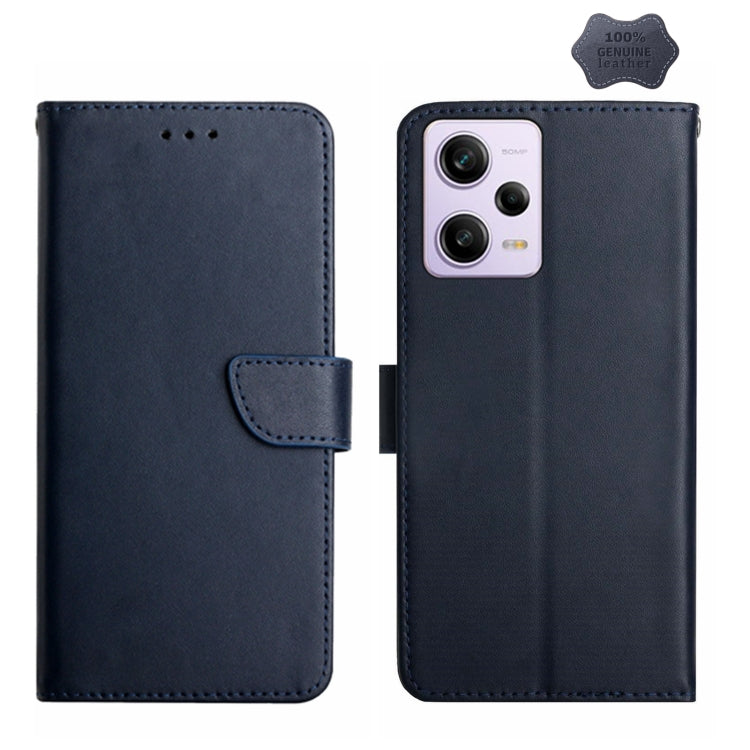 Custodia per telefono flip in vera pelle a prova di impronte digitali, For Xiaomi Redmi 11 Prime 4G, For Xiaomi Redmi 11 Prime 5G, For Xiaomi Redmi Note 12 China, For Xiaomi Redmi Note 12 Pro 5G China, For Xiaomi Redmi Note 12 Pro+ China/12 Explorer   ...
