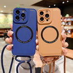 Custodia per telefono con cordino magnetico MagSafe, For iPhone 12, For iPhone 11, For iPhone 14 Pro, For iPhone 13 Pro Max, For iPhone 12 Pro Max
