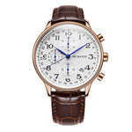 Orologio multifunzionale in pelle da uomo al quarzo, Ochstin 6050C