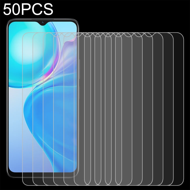 50 pellicole in vetro temperato da 0,26 mm 9H 2,5D, For Blackview A85(50 PCS)