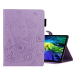 Custodia in pelle flip per iPad Pro 11 con motivo farfalle