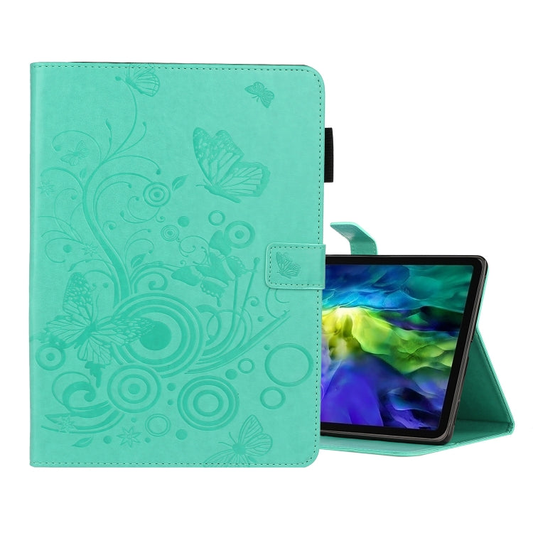 Custodia in pelle flip per iPad Pro 11 con motivo farfalle