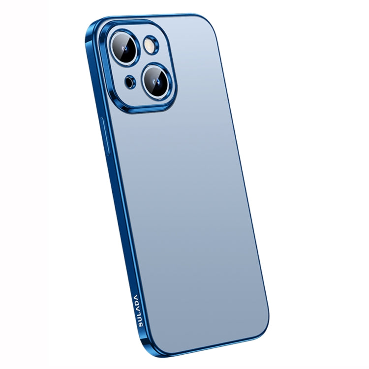 SULADA Custodia per telefono in TPU all-inclusive satinato galvanico, For iPhone 14, For iPhone 14 Plus, For iPhone 14 Pro