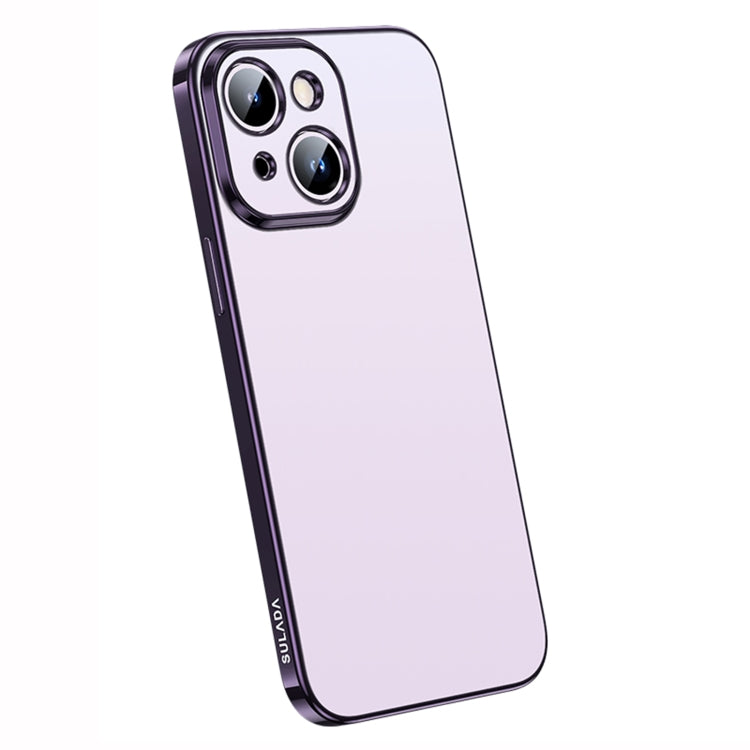 SULADA Custodia per telefono in TPU all-inclusive satinato galvanico, For iPhone 14, For iPhone 14 Plus, For iPhone 14 Pro