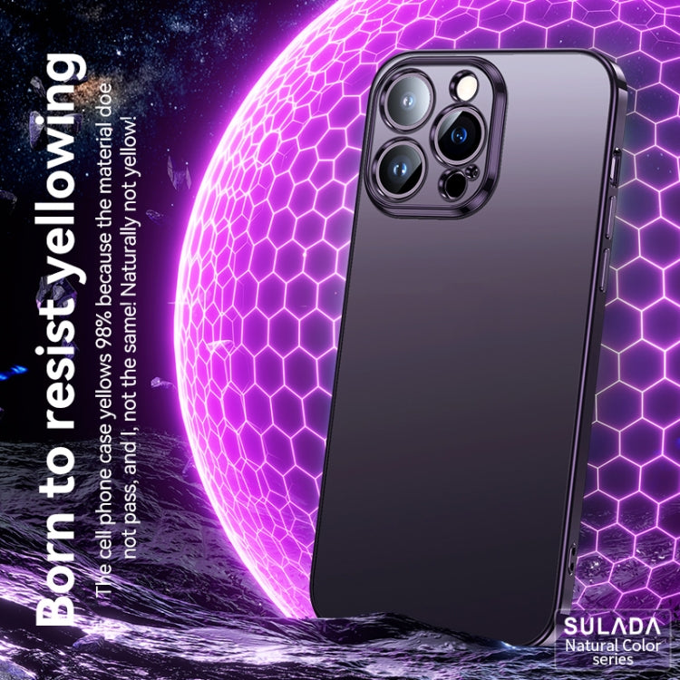 SULADA Custodia per telefono in TPU all-inclusive satinato galvanico, For iPhone 14, For iPhone 14 Plus, For iPhone 14 Pro