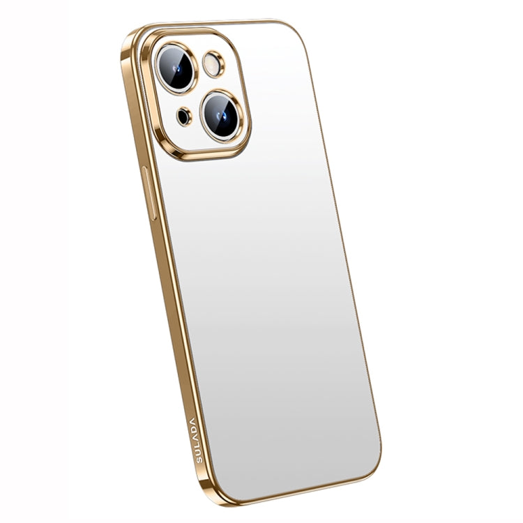 SULADA Custodia per telefono in TPU all-inclusive satinato galvanico, For iPhone 14, For iPhone 14 Plus, For iPhone 14 Pro