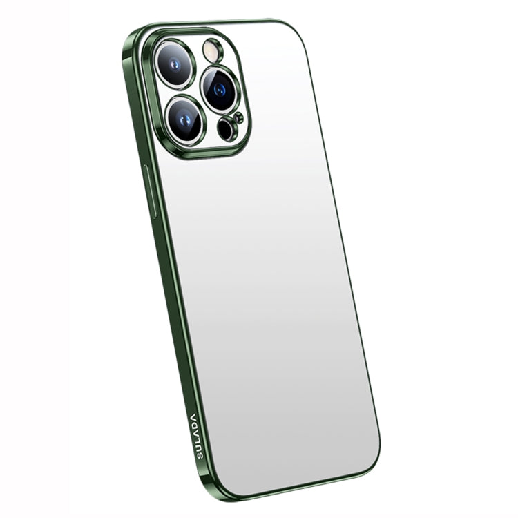SULADA Custodia per telefono in TPU all-inclusive satinato galvanico, For iPhone 14, For iPhone 14 Plus, For iPhone 14 Pro