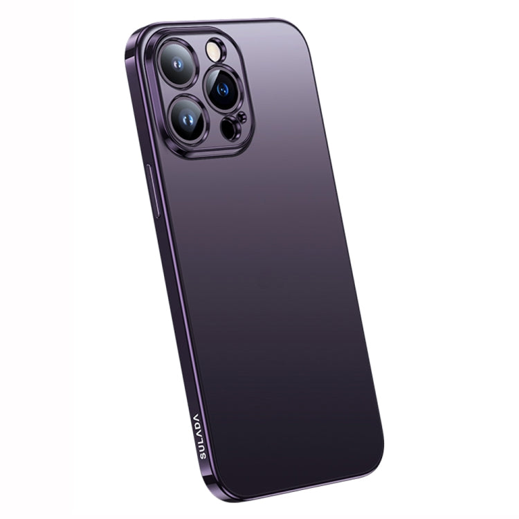 SULADA Custodia per telefono in TPU all-inclusive satinato galvanico, For iPhone 14, For iPhone 14 Plus, For iPhone 14 Pro