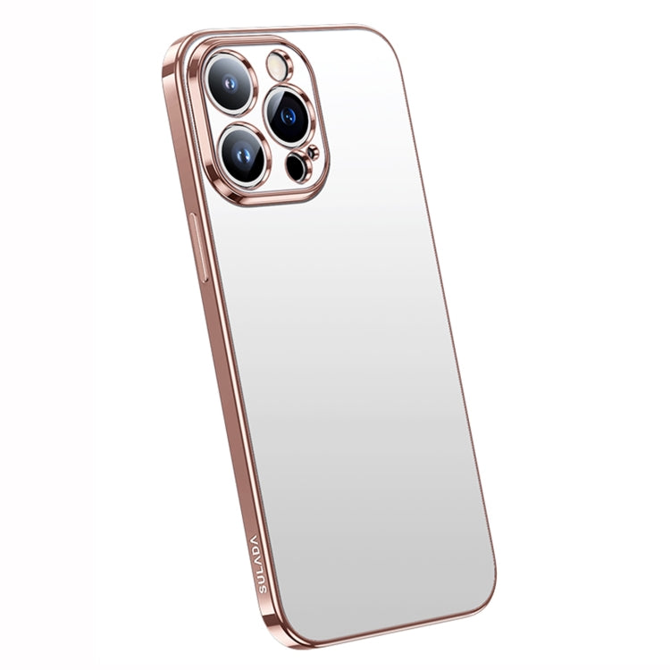 SULADA Custodia per telefono in TPU all-inclusive satinato galvanico, For iPhone 14, For iPhone 14 Plus, For iPhone 14 Pro