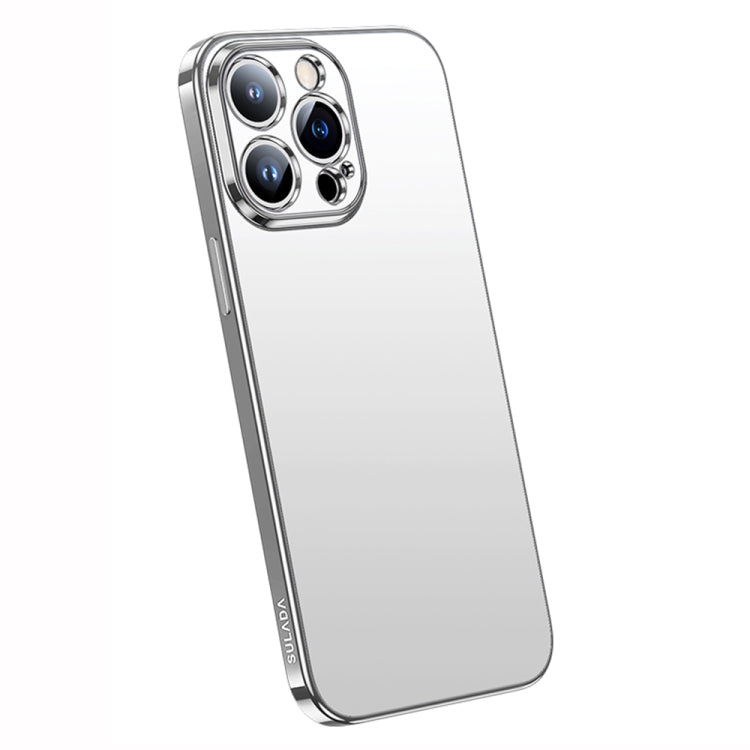 SULADA Custodia per telefono in TPU all-inclusive satinato galvanico, For iPhone 14 Pro Max