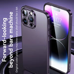 SULADA Custodia per telefono in TPU all-inclusive satinato galvanico, For iPhone 14 Pro Max