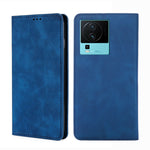 Custodia per telefono in pelle con vibrazione orizzontale magnetica Skin Feel, For vivo iQOO Neo7, For Realme 9i 5G Global/10 5G, For vivo T2x 5G/Y73t/iQOO Z6x, For Huawei nova Y61