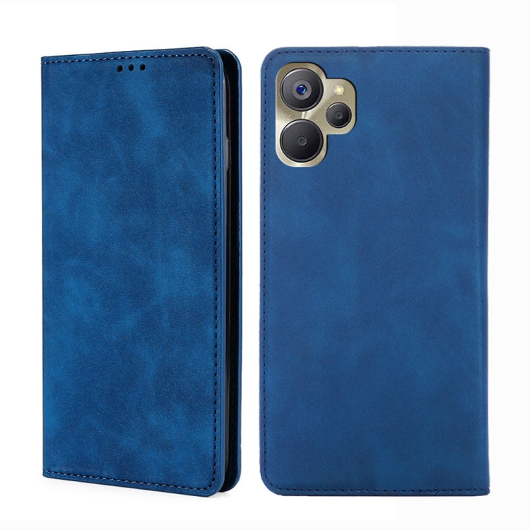 Custodia per telefono in pelle con vibrazione orizzontale magnetica Skin Feel, For vivo iQOO Neo7, For Realme 9i 5G Global/10 5G, For vivo T2x 5G/Y73t/iQOO Z6x, For Huawei nova Y61