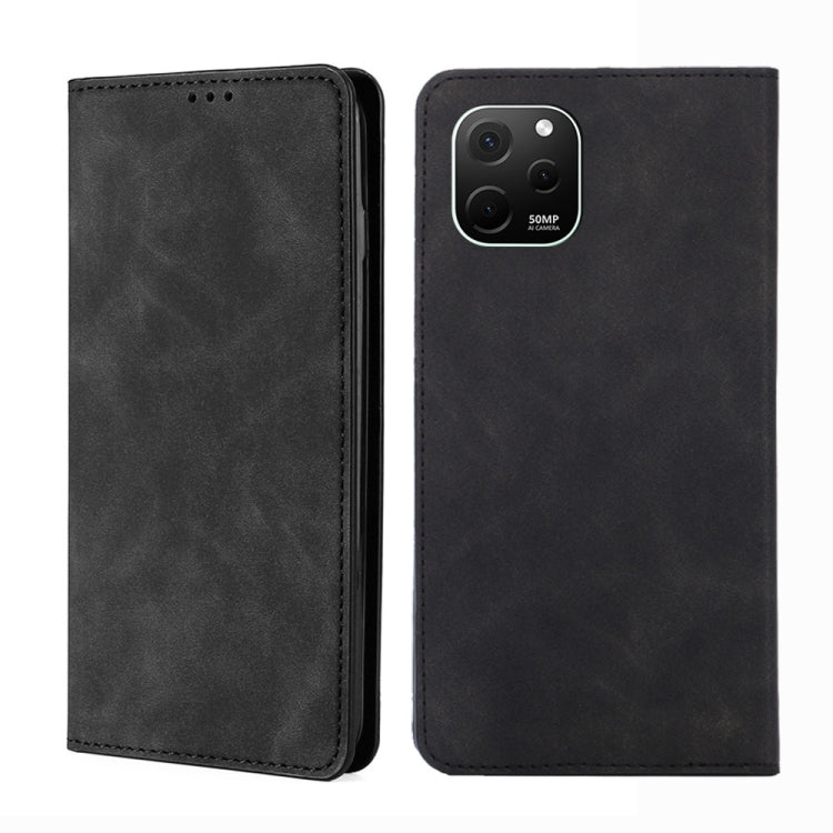 Custodia per telefono in pelle con vibrazione orizzontale magnetica Skin Feel, For vivo iQOO Neo7, For Realme 9i 5G Global/10 5G, For vivo T2x 5G/Y73t/iQOO Z6x, For Huawei nova Y61
