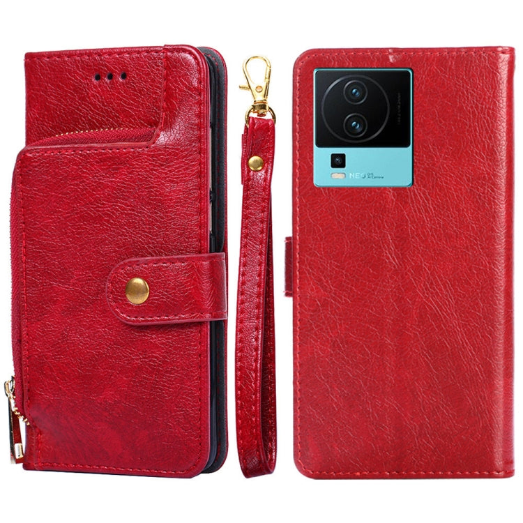 Custodia per cellulare in pelle con cerniera, For vivo iQOO Neo7, For Realme 9i 5G Global/10 5G, For vivo T2x 5G/Y73t/iQOO Z6x, For Huawei nova Y61, For Honor Play 40 Plus, For Nokia X30 5G, For ZTE Blade A52 Lite