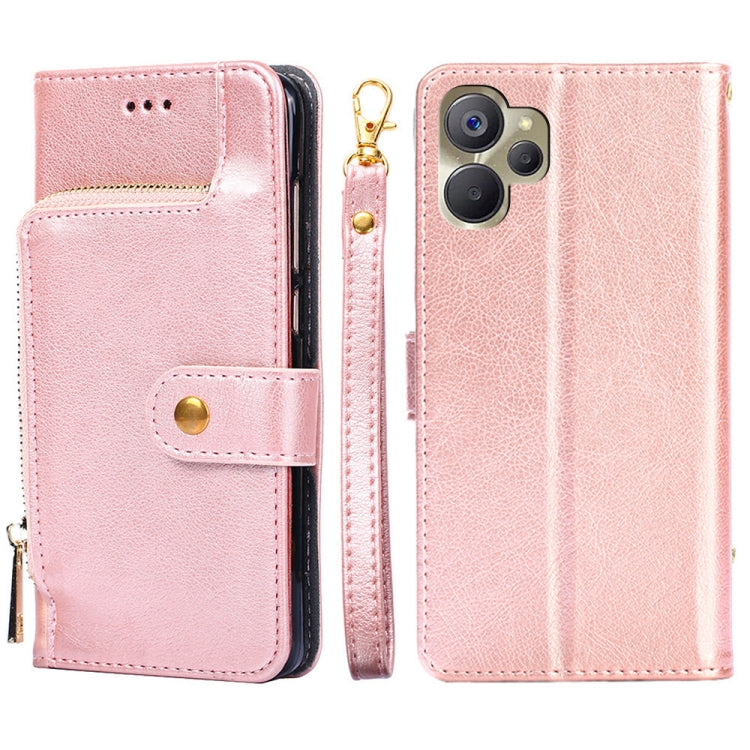 Custodia per cellulare in pelle con cerniera, For vivo iQOO Neo7, For Realme 9i 5G Global/10 5G, For vivo T2x 5G/Y73t/iQOO Z6x, For Huawei nova Y61, For Honor Play 40 Plus, For Nokia X30 5G, For ZTE Blade A52 Lite