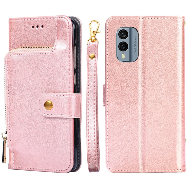 Custodia per cellulare in pelle con cerniera, For vivo iQOO Neo7, For Realme 9i 5G Global/10 5G, For vivo T2x 5G/Y73t/iQOO Z6x, For Huawei nova Y61, For Honor Play 40 Plus, For Nokia X30 5G, For ZTE Blade A52 Lite