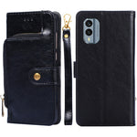 Custodia per cellulare in pelle con cerniera, For vivo iQOO Neo7, For Realme 9i 5G Global/10 5G, For vivo T2x 5G/Y73t/iQOO Z6x, For Huawei nova Y61, For Honor Play 40 Plus, For Nokia X30 5G, For ZTE Blade A52 Lite
