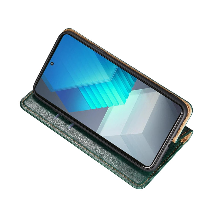Custodia per telefono in pelle magnetica tinta unita a olio lucido, For vivo iQOO Neo7, For Realme 9i 5G Global/10 5G, For vivo T2x 5G/Y73t/iQOO Z6x, For Huawei nova Y61
