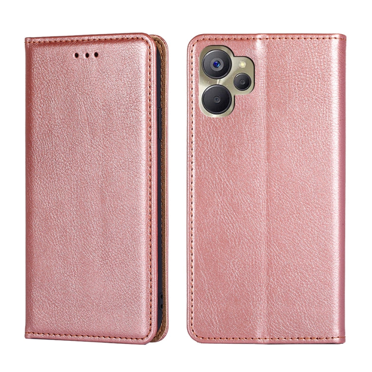 Custodia per telefono in pelle magnetica tinta unita a olio lucido, For vivo iQOO Neo7, For Realme 9i 5G Global/10 5G, For vivo T2x 5G/Y73t/iQOO Z6x, For Huawei nova Y61