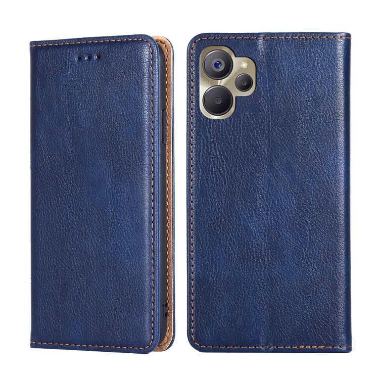 Custodia per telefono in pelle magnetica tinta unita a olio lucido, For vivo iQOO Neo7, For Realme 9i 5G Global/10 5G, For vivo T2x 5G/Y73t/iQOO Z6x, For Huawei nova Y61