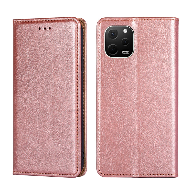 Custodia per telefono in pelle magnetica tinta unita a olio lucido, For vivo iQOO Neo7, For Realme 9i 5G Global/10 5G, For vivo T2x 5G/Y73t/iQOO Z6x, For Huawei nova Y61