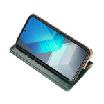 Custodia per telefono in pelle magnetica tinta unita a olio lucido, For Honor Play 40 Plus, For Nokia C31, For Nokia X30 5G