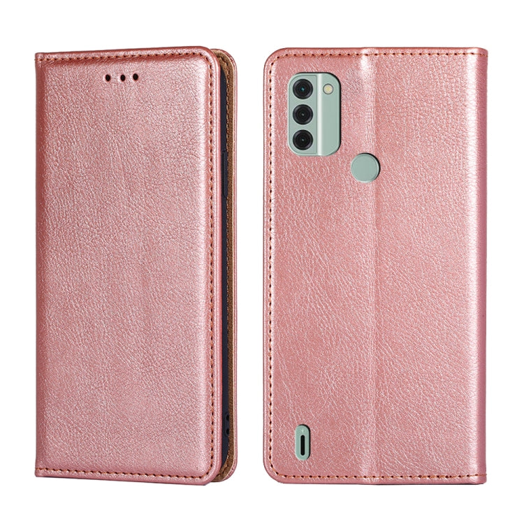 Custodia per telefono in pelle magnetica tinta unita a olio lucido, For Honor Play 40 Plus, For Nokia C31, For Nokia X30 5G