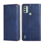Custodia per telefono in pelle magnetica tinta unita a olio lucido, For Honor Play 40 Plus, For Nokia C31, For Nokia X30 5G