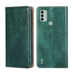 Custodia per telefono in pelle magnetica tinta unita a olio lucido, For Honor Play 40 Plus, For Nokia C31, For Nokia X30 5G